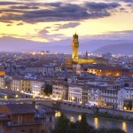 Sunset in Florence